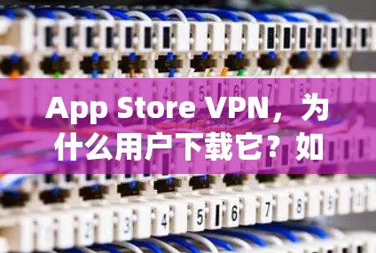 App Store VPN,为什么用户下载它?如何避免被拒绝? App Store VPN,为什么用户下载它?如何避免被拒绝?